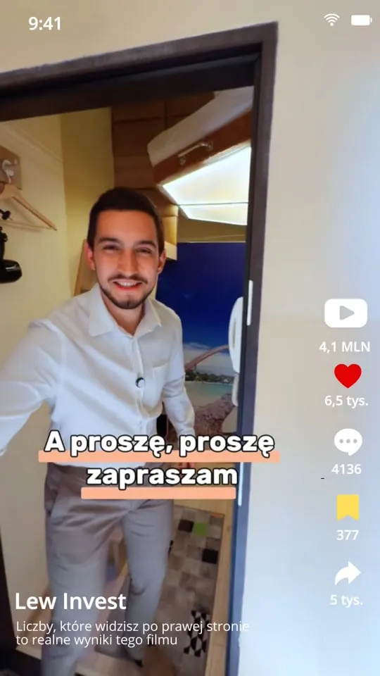 Lew Invest: scenka z mieszkaniem