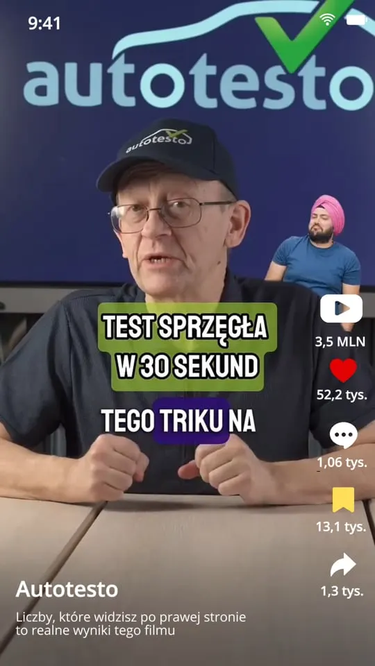 Autotesto: test sprzęgła w 30 sekund